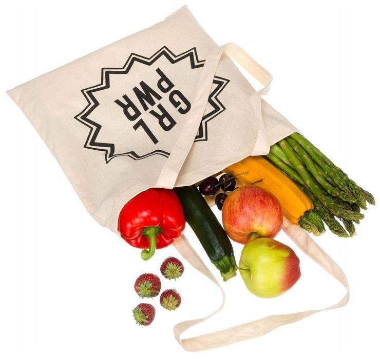 bawełniana torba typu shopper bag