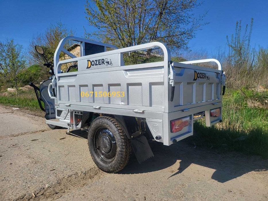 Електро трицикл Dozer Model-3 Дозер скутер 1500W Запас ходу65км Кредит