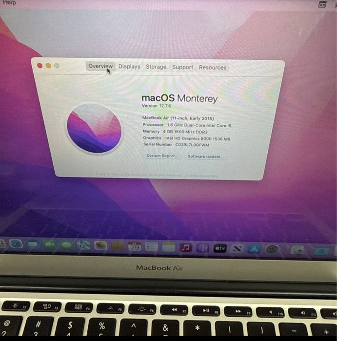 Macbook air 11 2015