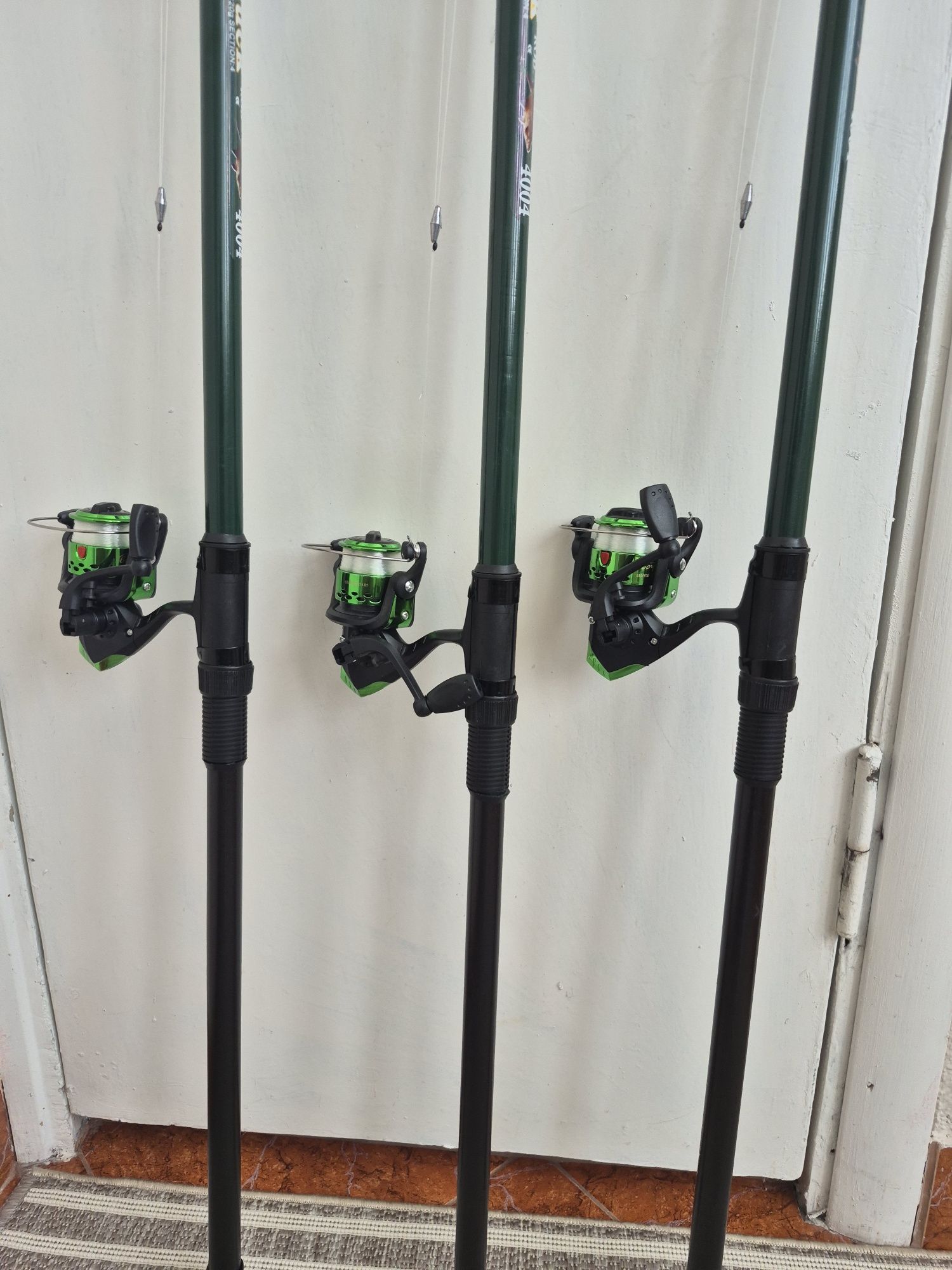 Удочка Bolo DoodLuck Green 4м з катушкою та повною оснасткою