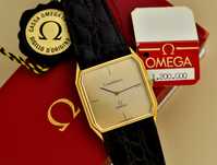 Zegarek vintage OMEGA Constellation - NOS Pudełko Metki - Złoty 18K