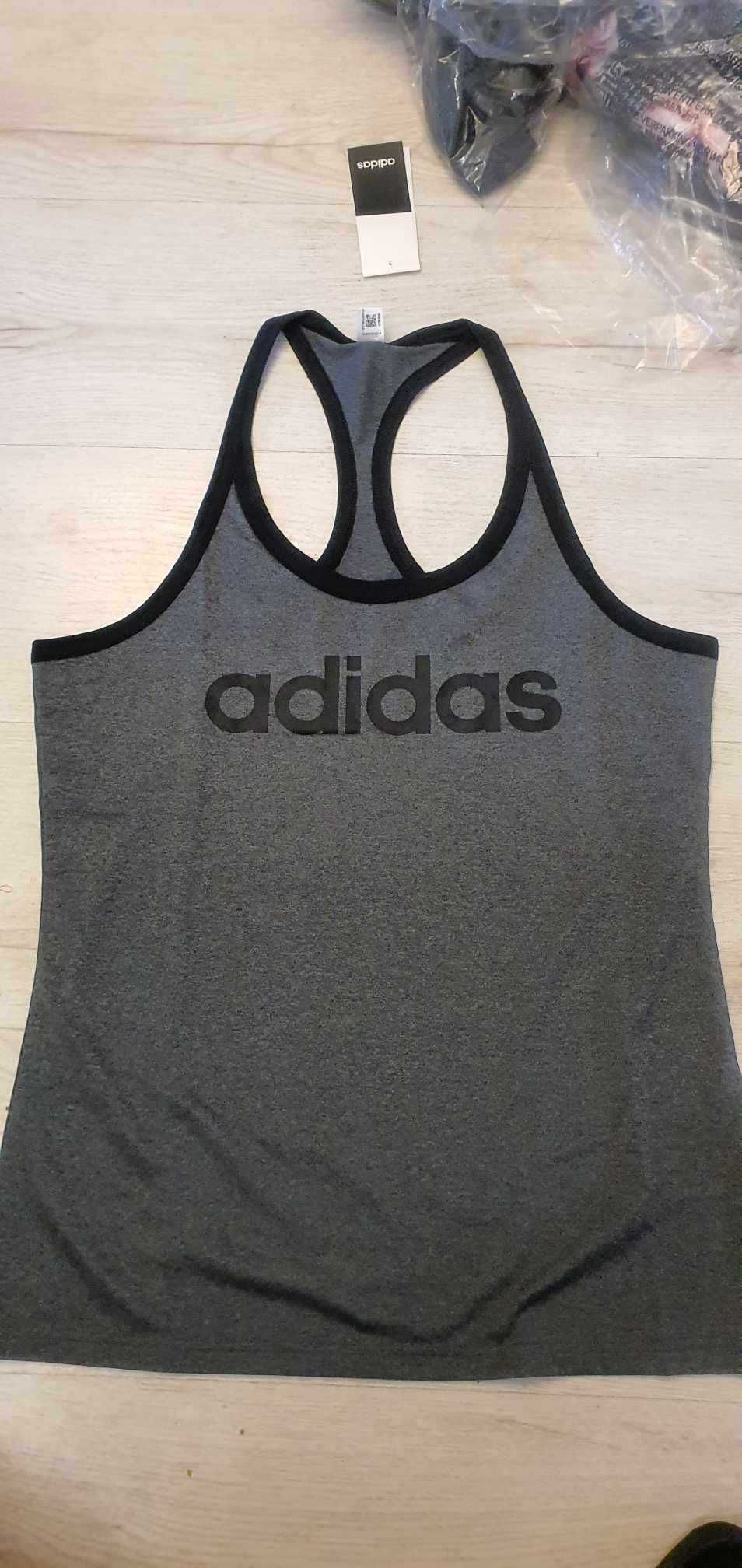 Koszulka sportowa Adidas damska roz 8-10 S nowa z metką