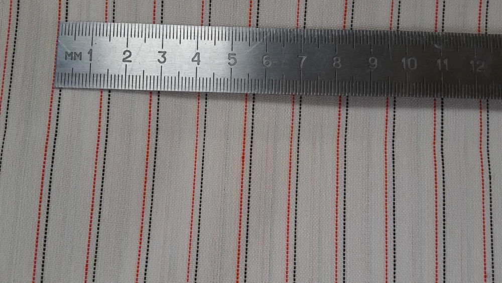 Костюмная в полоску 300/140 см. Отрез ткани