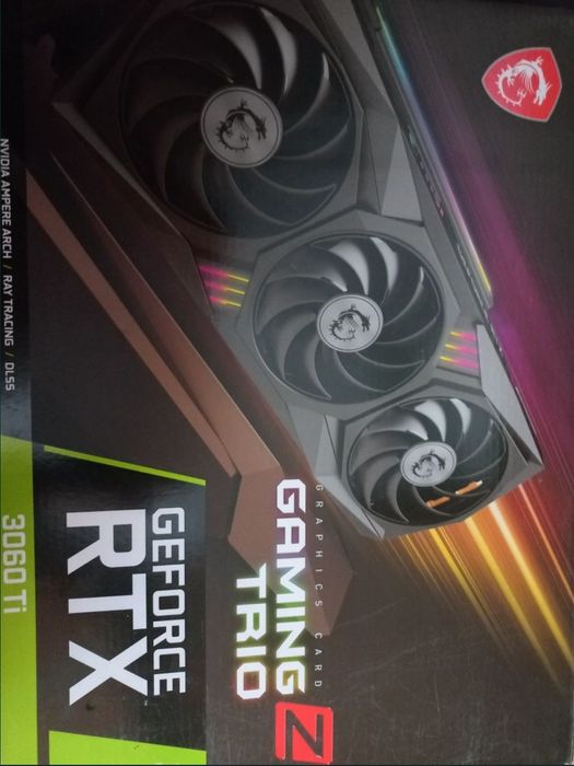 RTX MSI 3060 TI gaming z 8gb