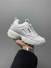 АКЦІЯ! Жіночі кросівки Fila Disruptor II Low ‘White’ (36 р.)