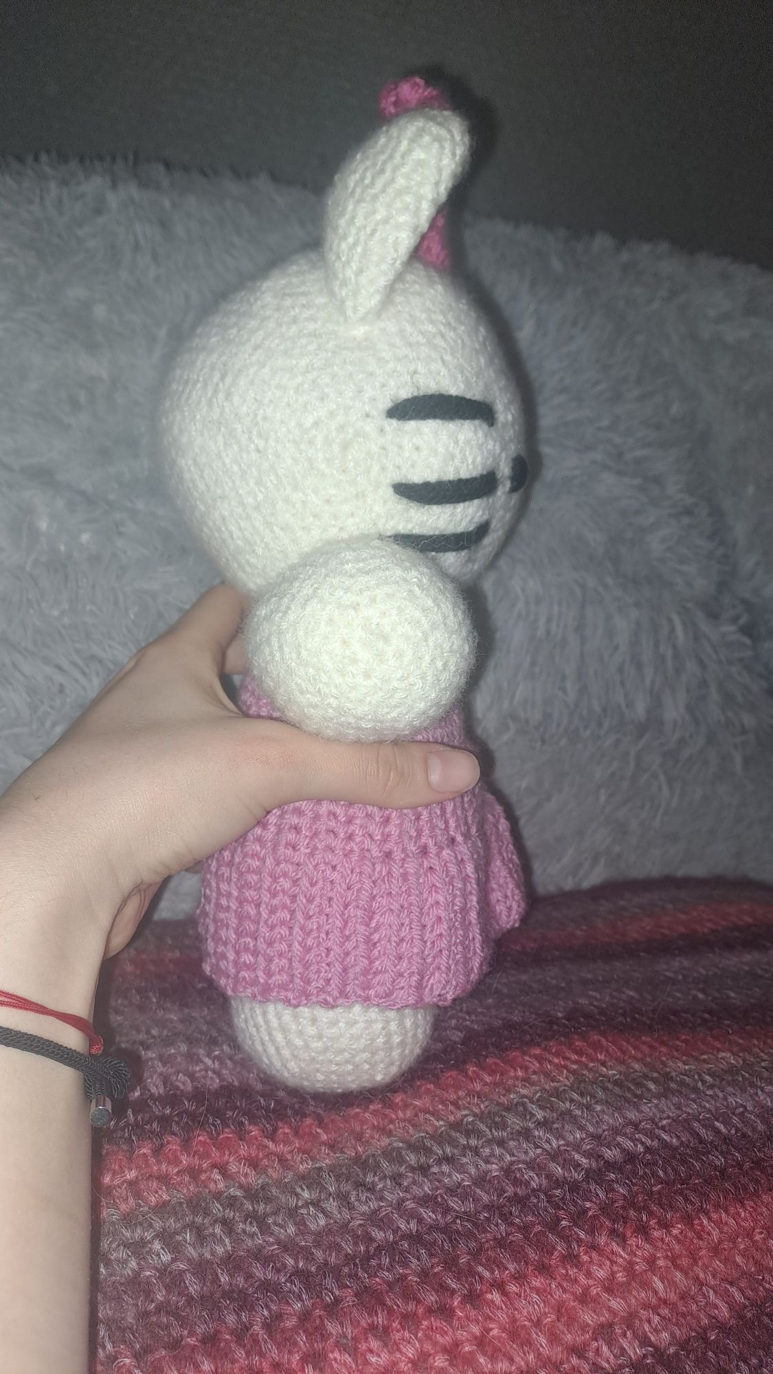 Hello Kitty na szydełku