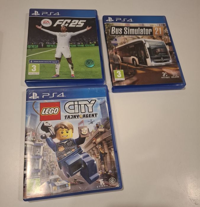 Konsola PS4 + 2 Pady + 3 gry