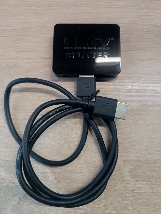 HDMI сплиттер 1x2 разветвитель на два телевизора монитора