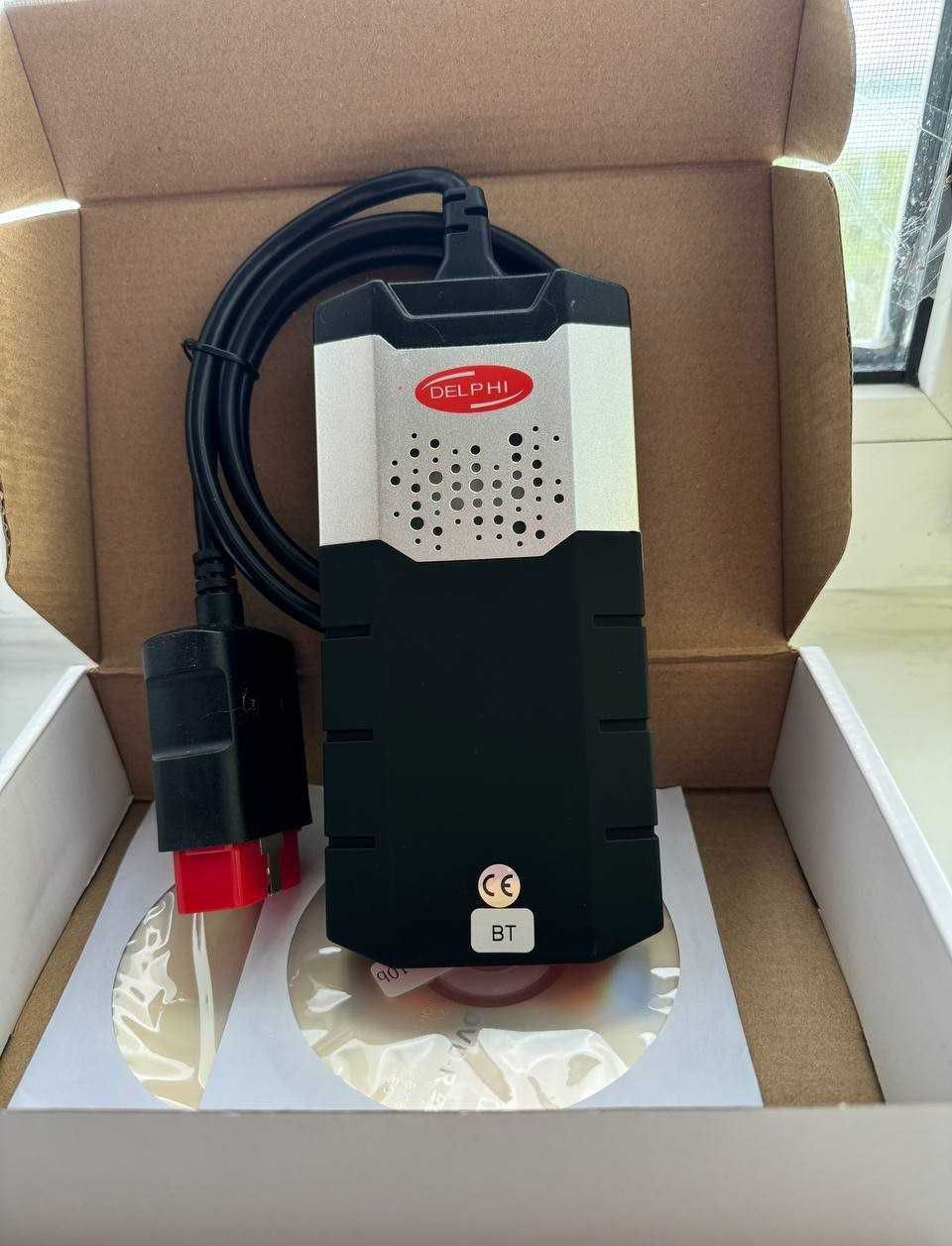 Двухплатный сканер delphi ds150e 21.10b автосканер делфи 2 платы