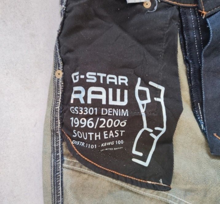 Spodnie jeansy G-star RAW 96