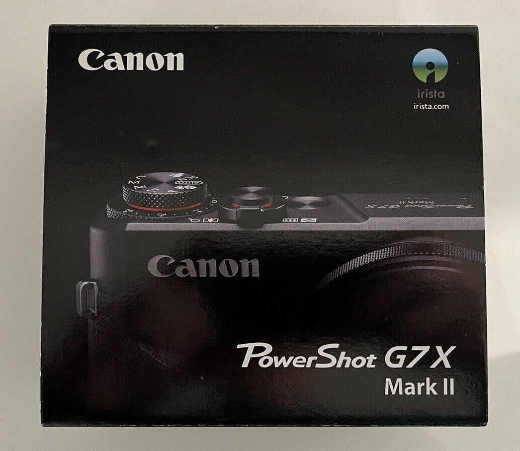 Canon PowerShot G7 X Mark II