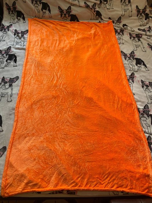 Іграшка-муфта з пледом «Морква»