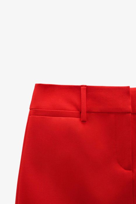костюм зара Zara червоний красный одет один раз идеал сногсшибательный