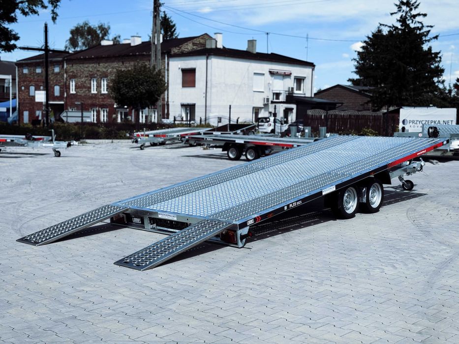 LORRIES PL35-5521 Laweta uchylna 3,5T 5,5m FULL LED wypełnienie ALU