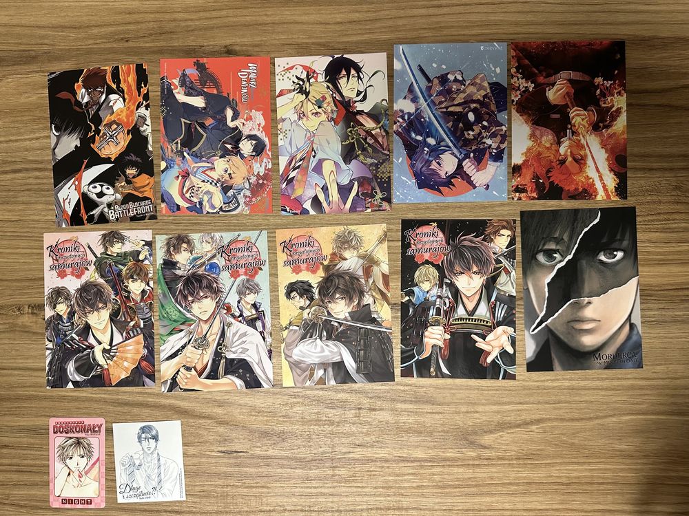 Dodatki preorderowe mangi manga Waneko studio JG kotori dango jpf