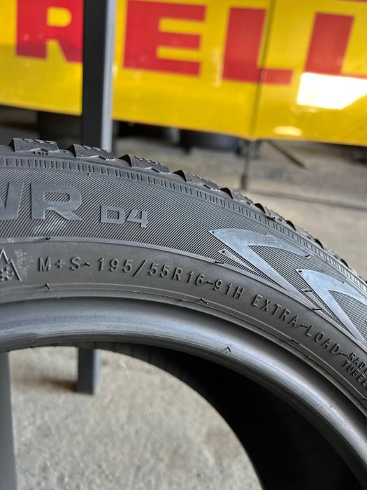 Шини 195/55 r16 91H Nokian WR D4 2021рік (594)