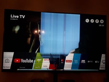 Sprzedam telewizor LG 55 uszkodzona matryca reszta 100% sprawna