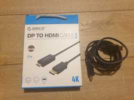 Kabel Orico DisplayPort to HDMI  2m