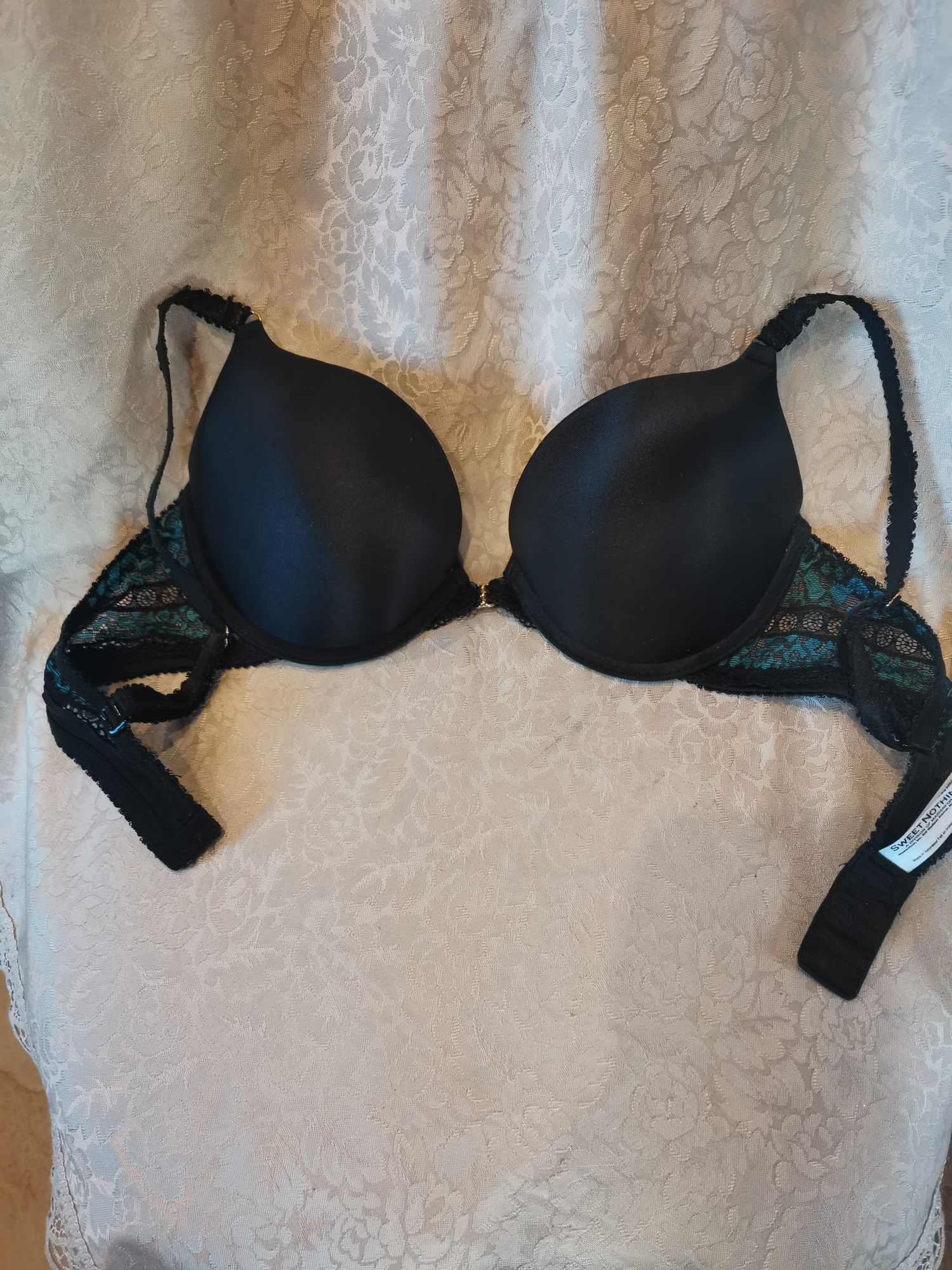 Sweet Nothings biustonosz damski rozm 80A, push up, nowy , czarny