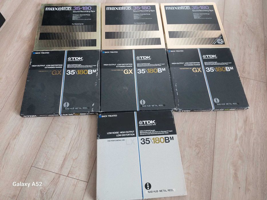 Maxell , Tdk UD 35-180 Taśma