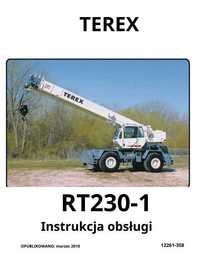 Instrukcja obsługi Terex RT 230-1 PL