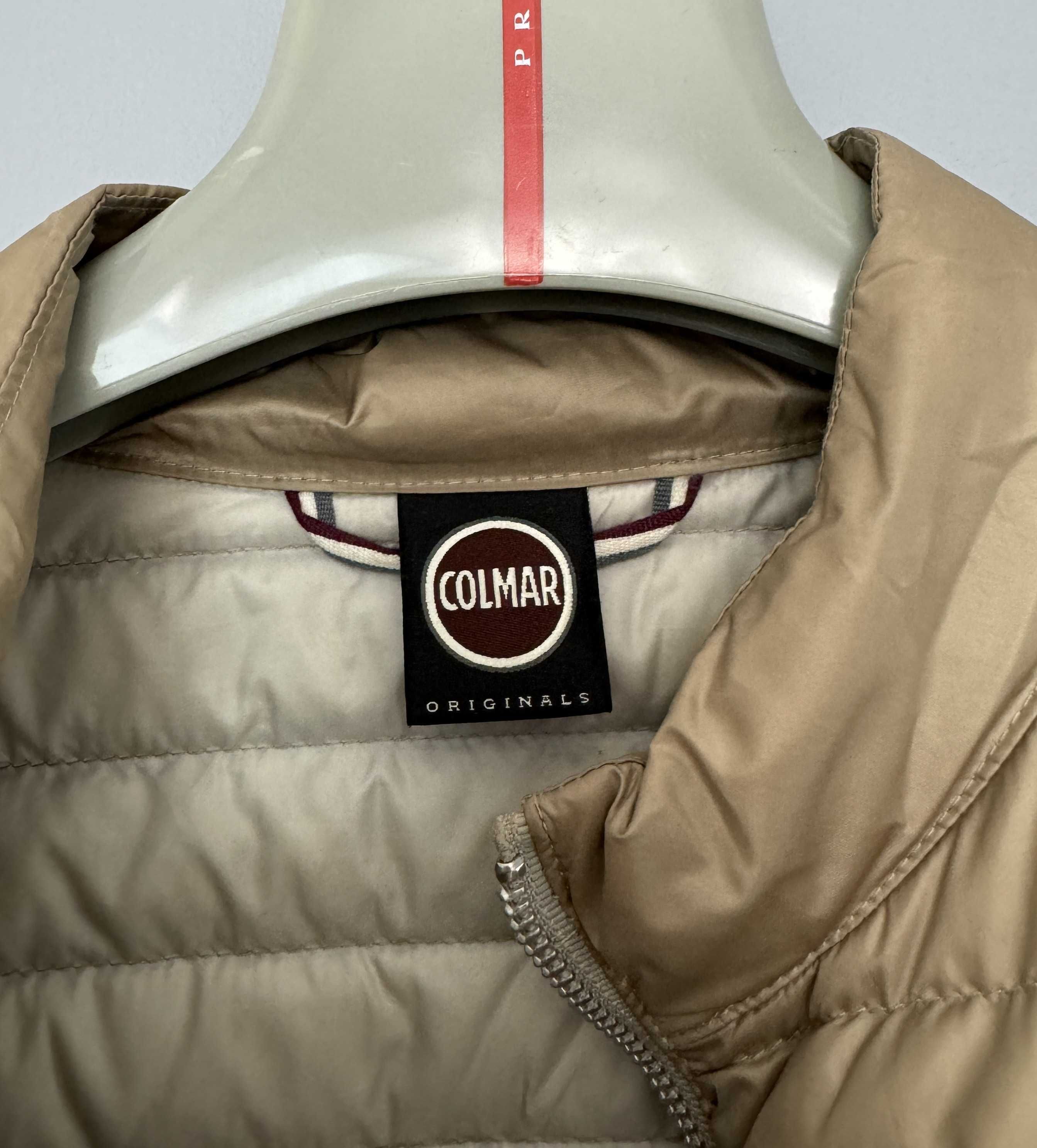 Lekka Kurtka Puchowa Damska Colmar Quilted Down Jacket Rozmiar 42