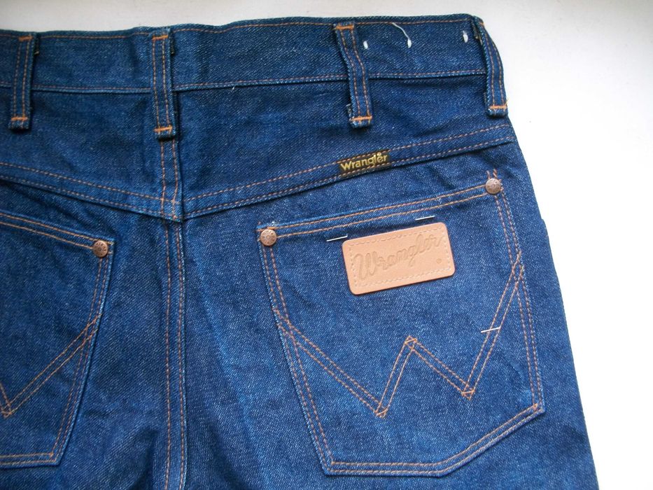 винтажные новые джинсы Wrangler Blue Bell расклешенные полут. 39 см