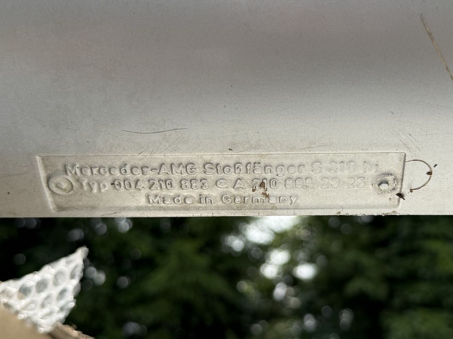 Progi Zderzak tyl w210 amg lift