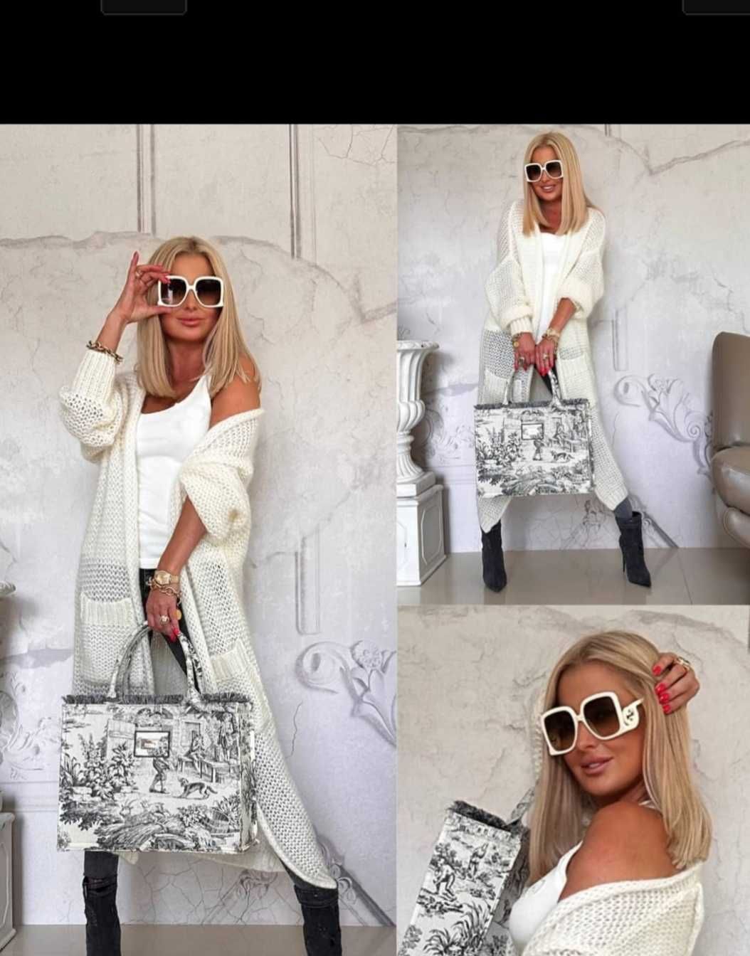 By o la la Sweter baby moher