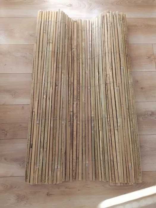 Osłona bambusowa mata 1 m x 4,5 m np. na balkon
