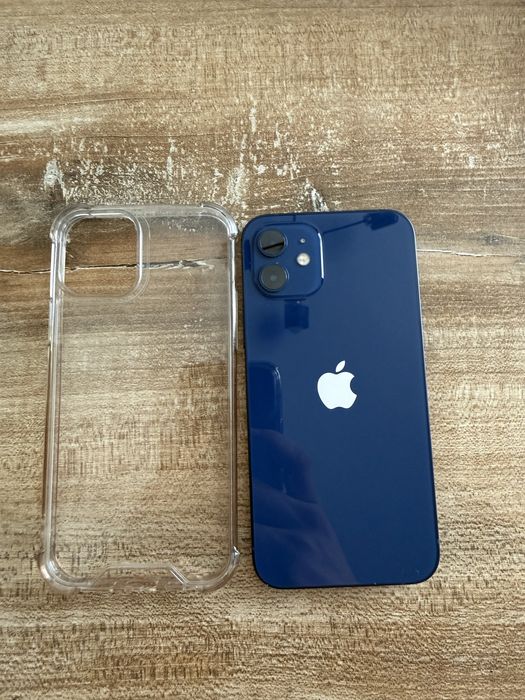 iPhone 12 64GB Niebieski | Bateria 83% | Etui + zestaw
