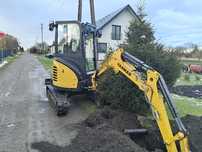 Yanmar sv26 minikoparka