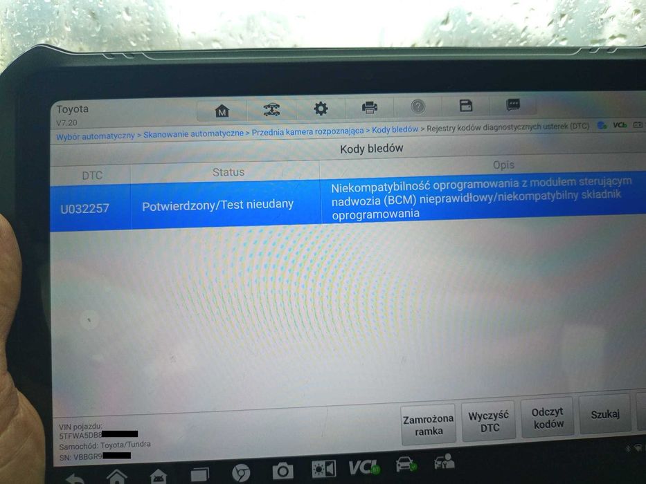 LEXUS / TOYOTA   U032257  U030057   dopisywanie używanych modułów