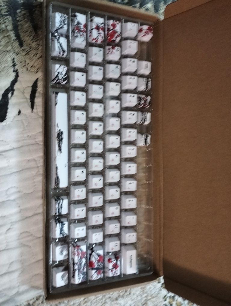 Keycaps w stylu japońskim