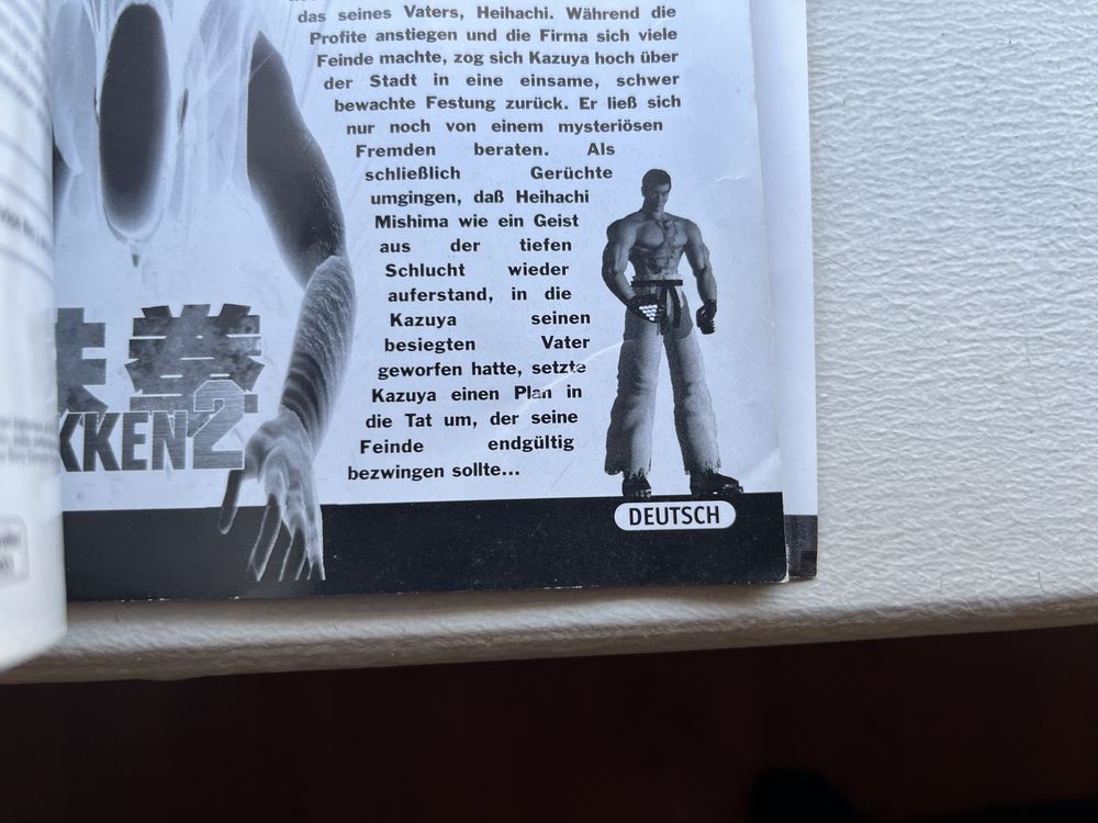 Manual ps1 Tekken 2 (ver descriçao)