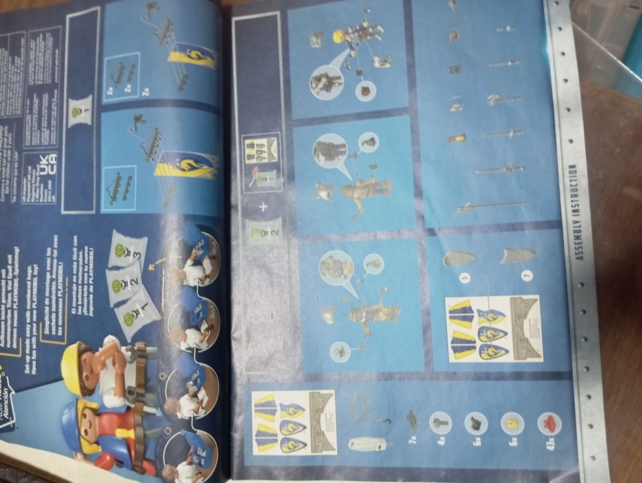 Playmobil castelo Novel-more Instruções  71642