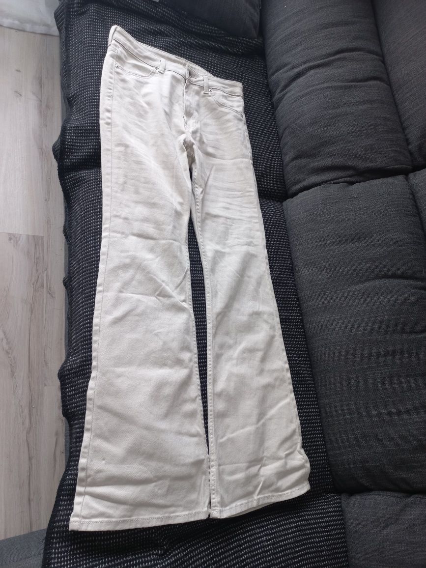 Nowe z metką spodnie jeans flare dzwony h&m 40 L
