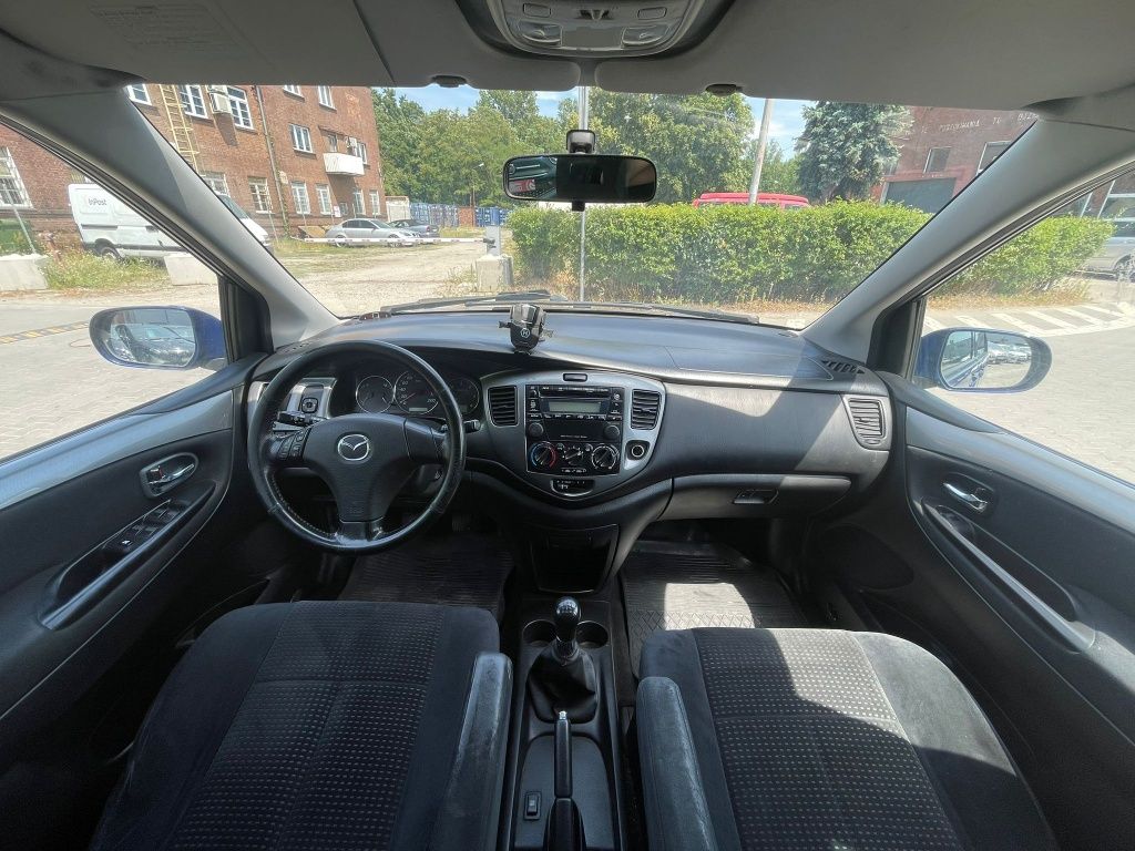 Mazda MPV 2.0d// klima// 6 os. // hak// opłaty// alu// zamiana