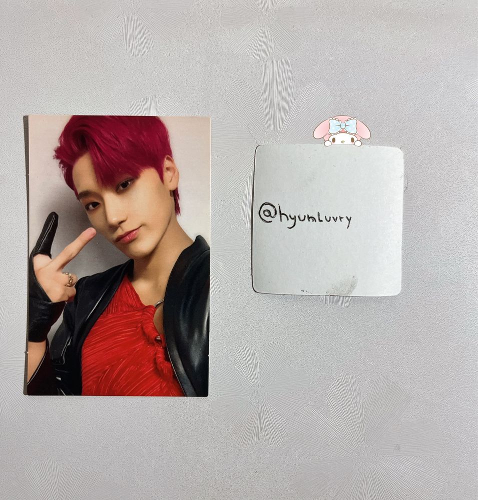 San Photocard Fireworks Ateez