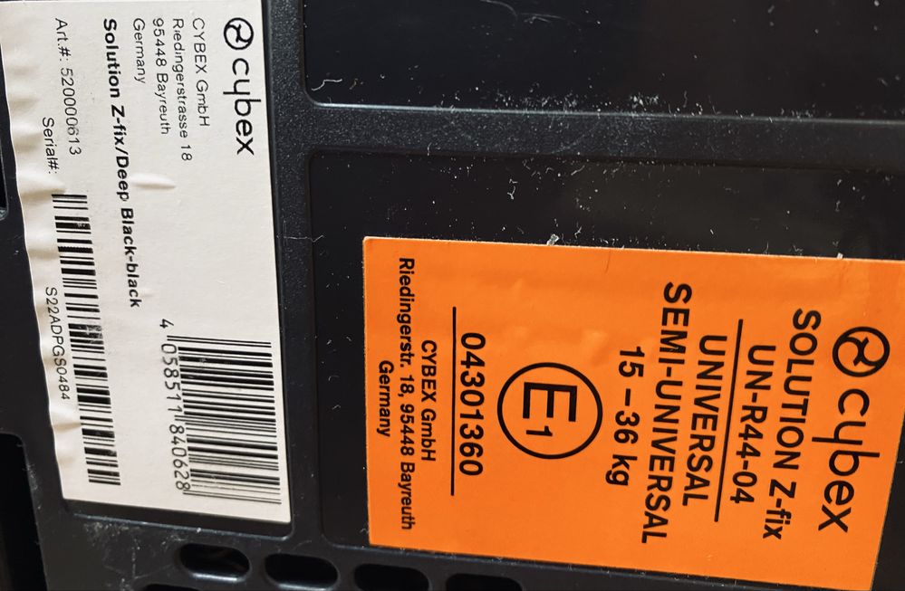 Автокрісло Cybex Solution Z i-Fix 2/3 с 3 до 12 років
