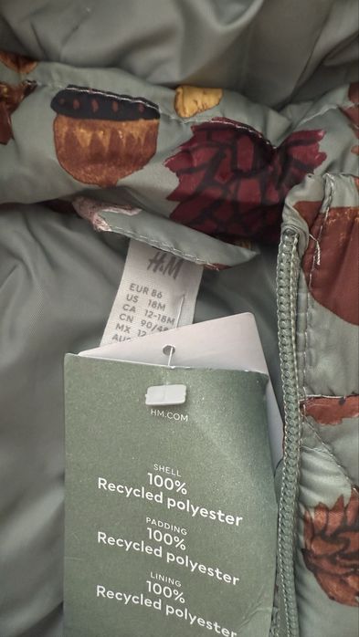 Нова дитяча курка H&M 86