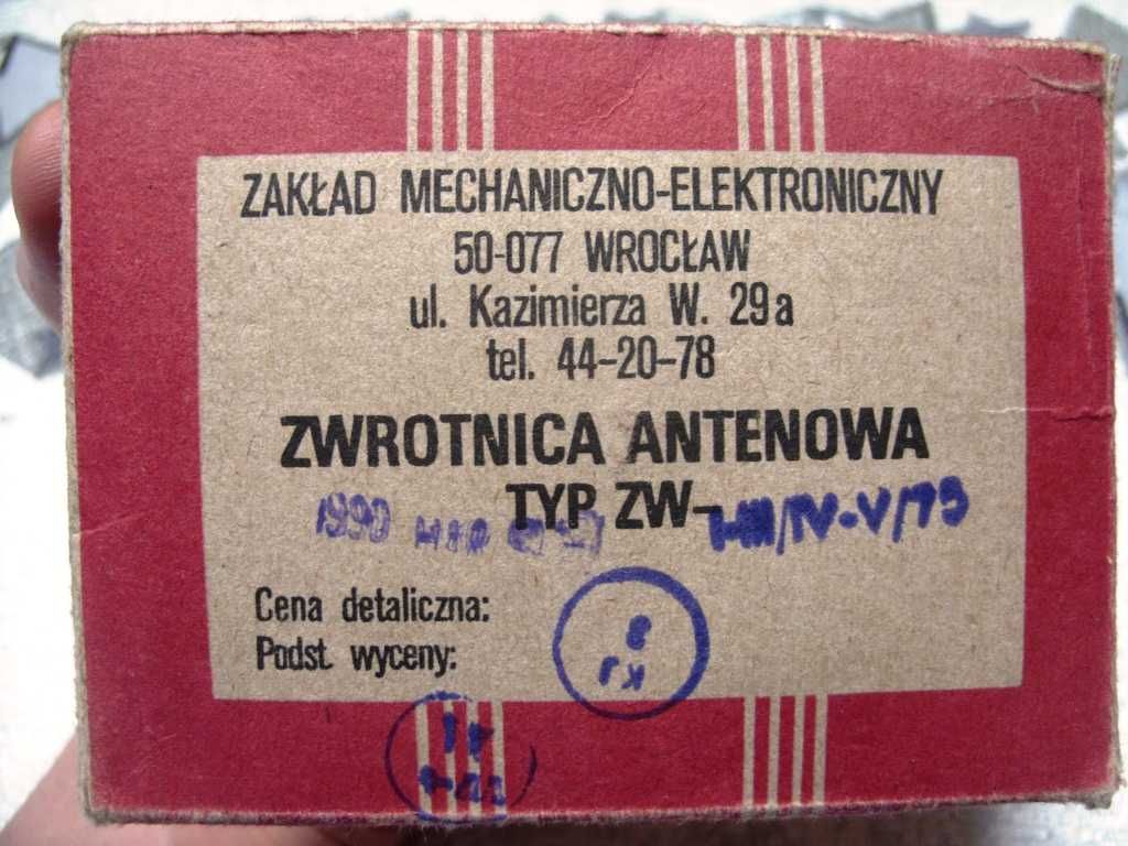 Zwrotnica antenowa rozgałęziacz rozdzielacz telewizja antena siatkowa