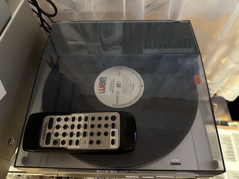 Wieża Technics—srebrna-pięć— elementów SADA8,SH-8055,SL-PG500,SL3,R355
