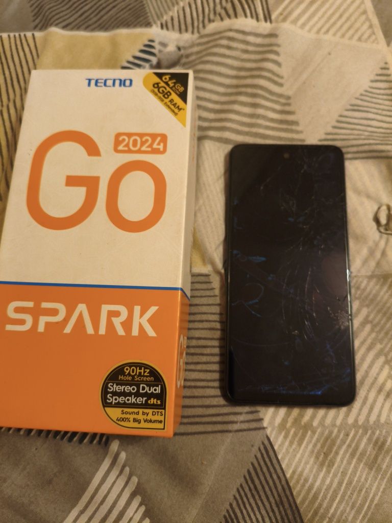 Tecno Spark 2024 Go 64 GB 8 GB RAM*