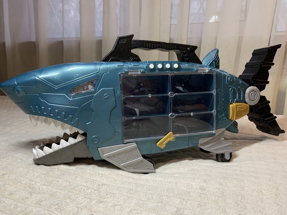 Акула автовоз, морські тварини, акула гараж, робот, трансформер, лего