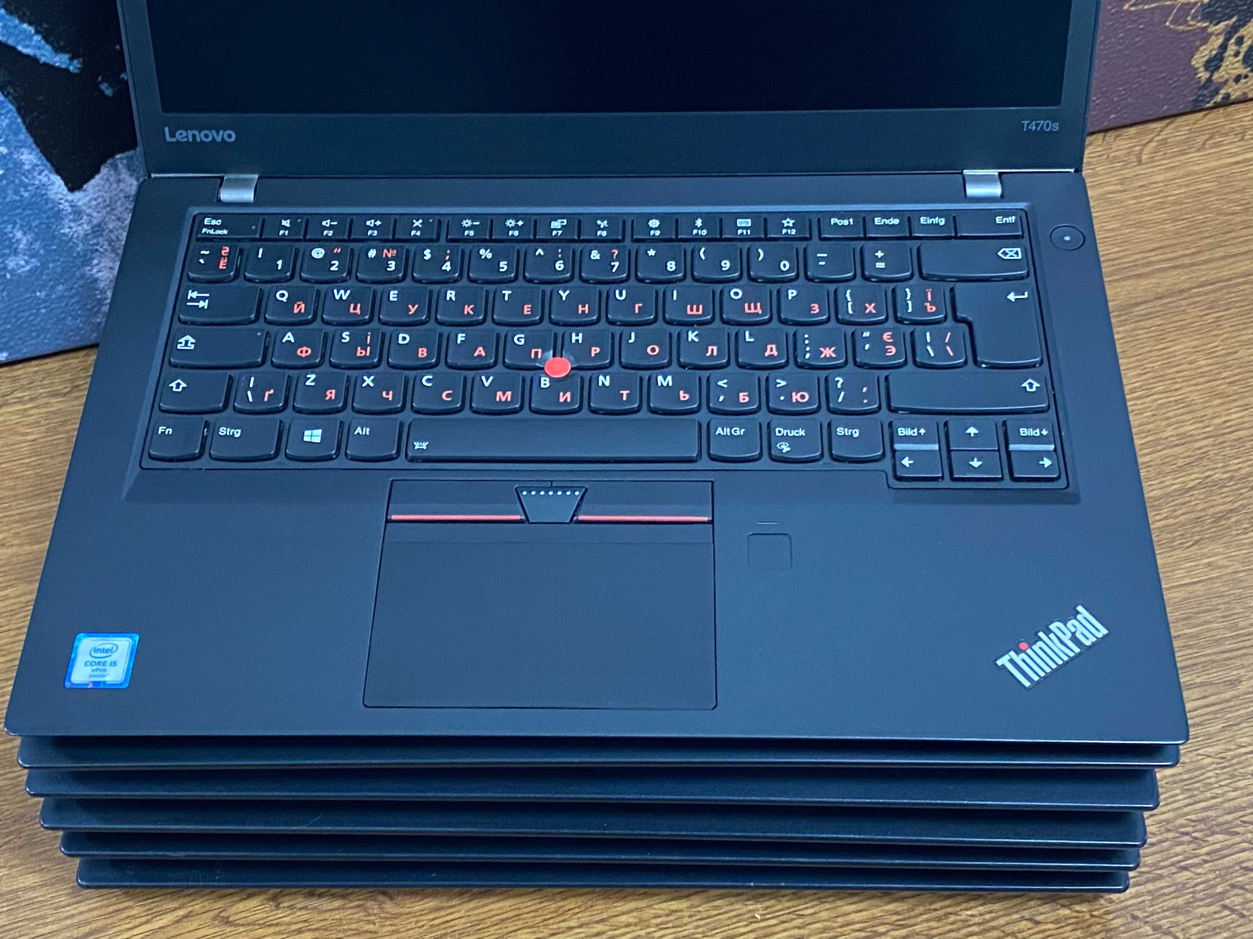 Lenovo ThinkPad T470s Core-i5/8Gb/256SSD/W14"IPS/FHD Стильний Ноутбук