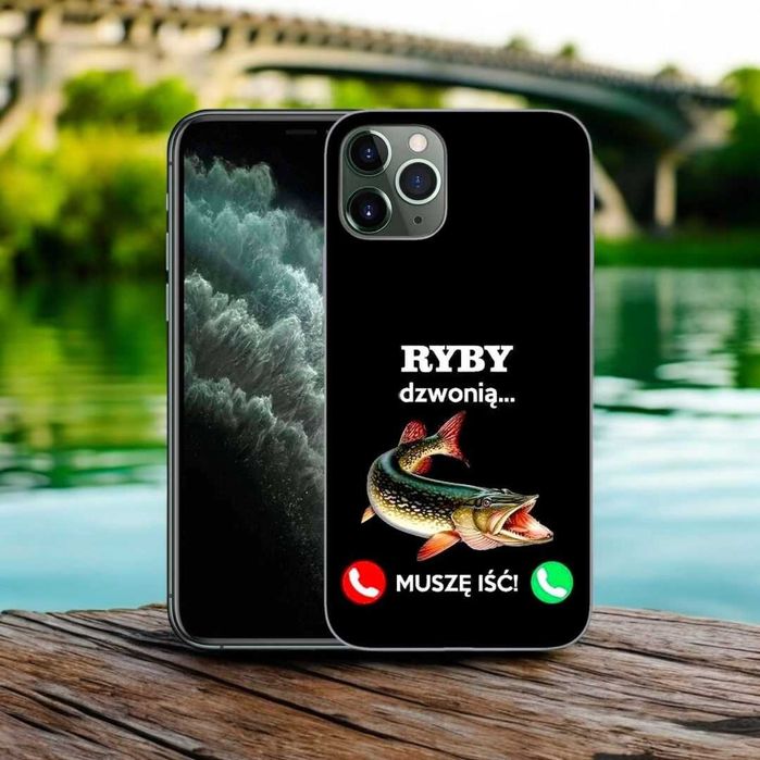 Etui dla wędkarza wędkarskie iPhone Samsung Huawei OPPO VIVO Realme