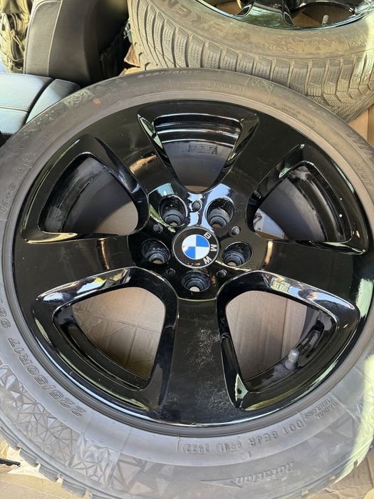 Оригінальні диски 243 Стиль BMW R17 e60, f10, з новою зимовою резиною