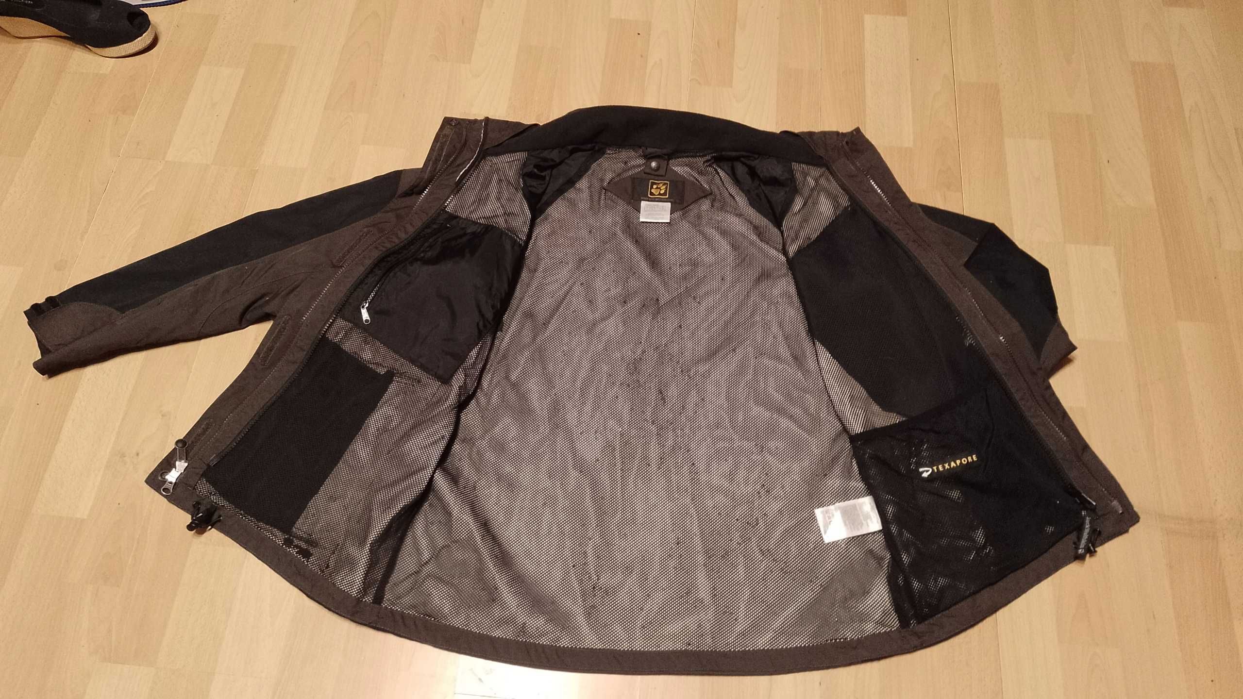 Damska kurtka funkcyjna 3w1 JACK WOLFSKIN TEXAPORE r.L st.bardzo dobry