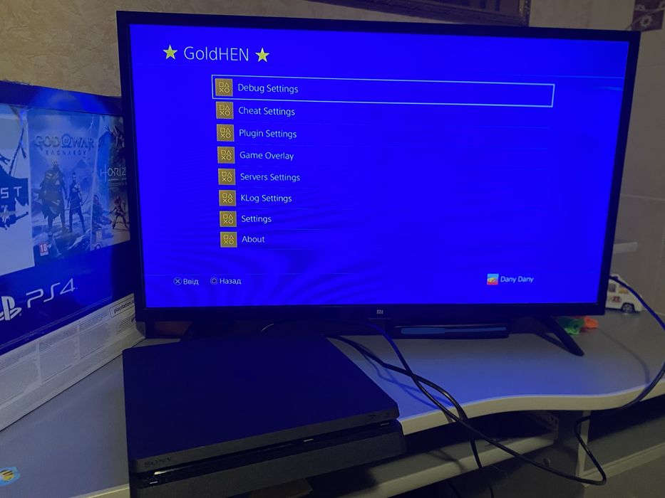 Sony Playstation 4 slim Hen 500gb з іграми